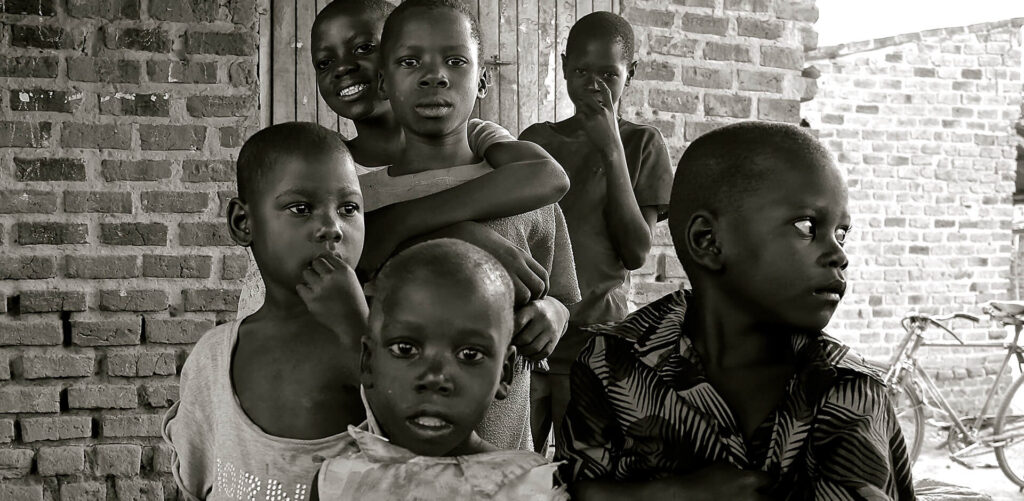 Children in a home